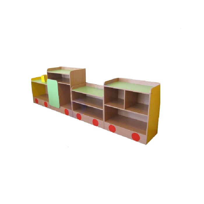 Стенка "Паровозик" 3200х420х950