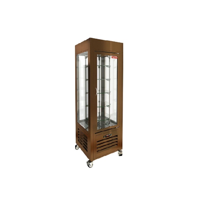 Витрина кондитерская вертикальная HICOLD VRC 350 R Bronze Витрина кондитерская вертикальная HICOLD VRC 350 R Bronze