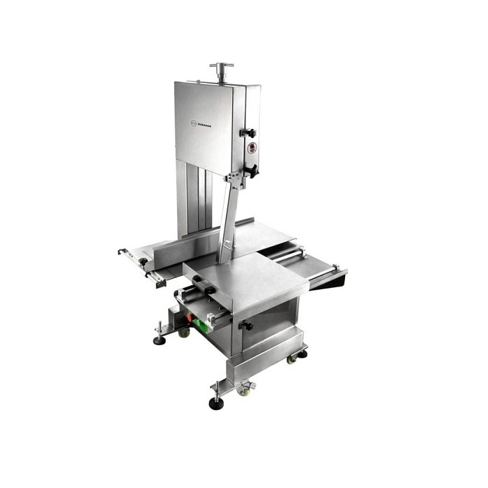 Пила для резки мяса Hurakan HKN-SE/3370 INOX подвижный стол